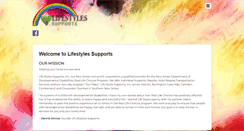 Desktop Screenshot of lifestylessupports.com